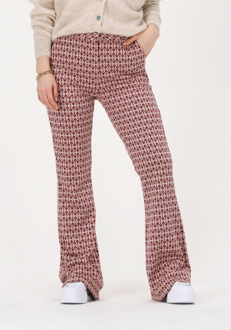 Orangene SUMMUM Schlaghose TROUSER GRAPHIC JACQUARD - large