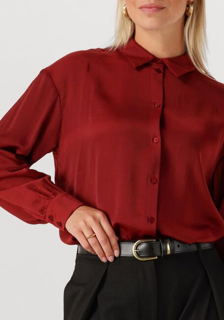 Bordeaux MSCH COPENHAGEN Blusen MSCHSANDELINE MALUCA SHIRT - large