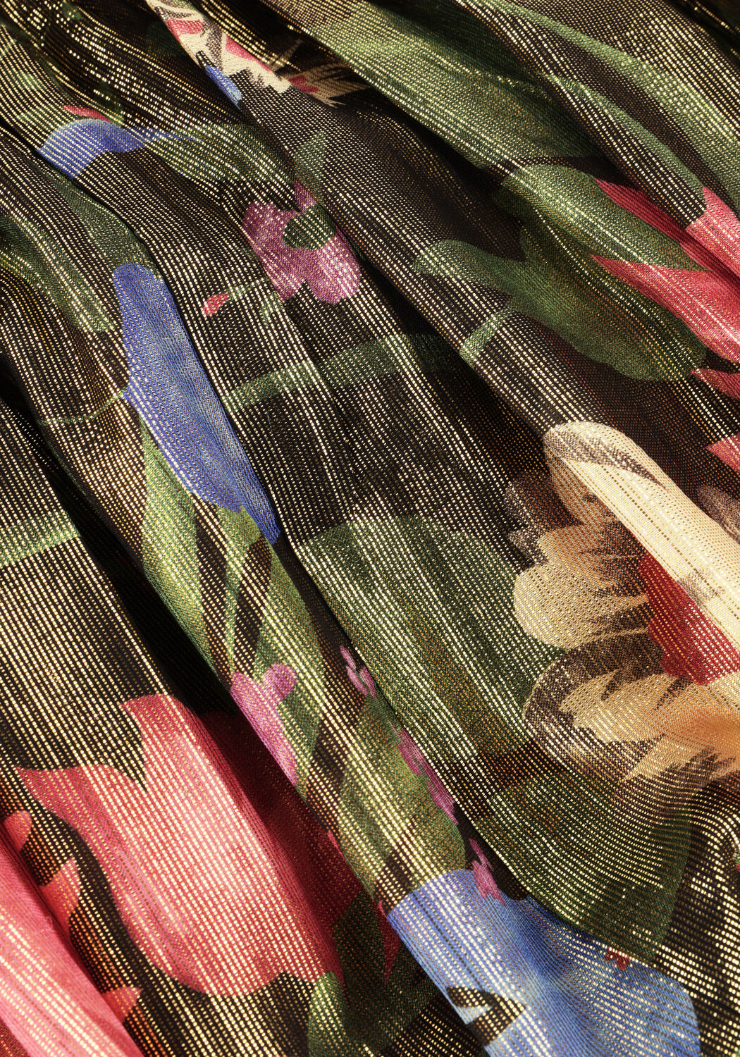 Metallisch MES DEMOISELLES Midikleid BLOOM - large