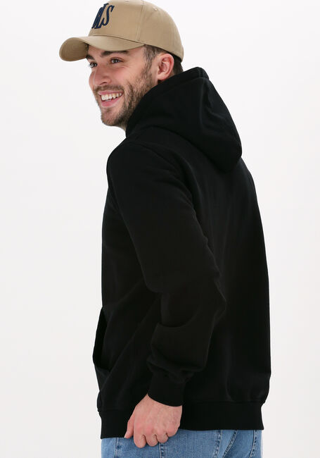 Schwarze BLS HAFNIA Sweatshirt MINI OUTLINE LOGO HOODIE - large