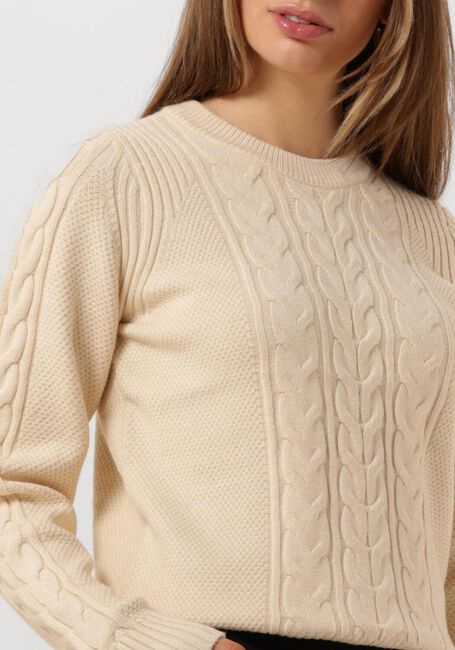 Weiße OBJECT Pullover OBJDORIS RE LS KNIT PULLOVER - large