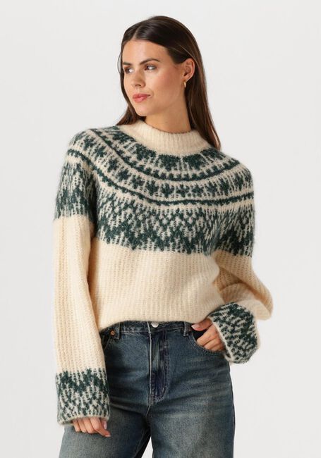 Beige Y.A.S. Pullover YASLIRI LS KNIT PULLOVER - large