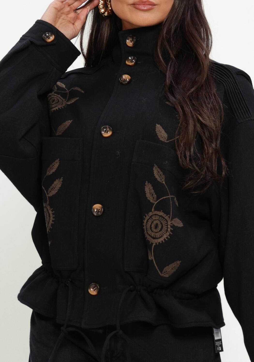 Schwarze ANTIK BATIK Jack ARISTIDE JACKET - large