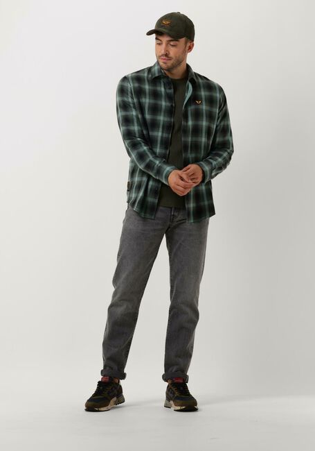 Grüne PME LEGEND Casual-Oberhemd LONG SLEEVE SHIRT CTN YARN DYED TWILL CHECK - large