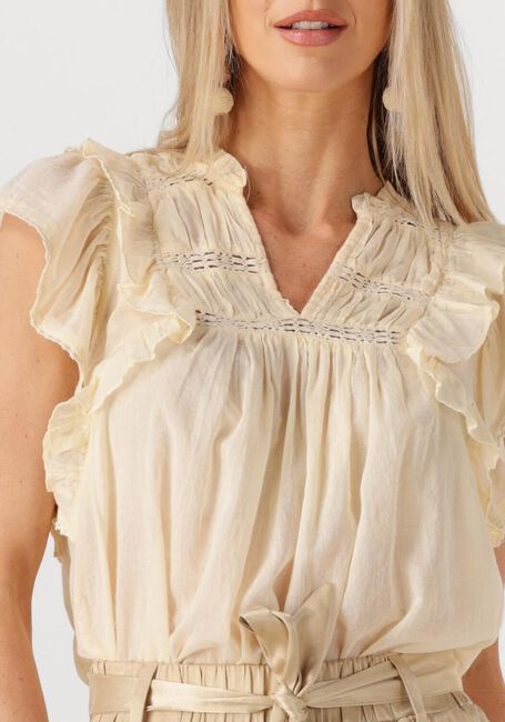 Gelbe NEO NOIR Blusen JAYLA S VOILE TOP - large