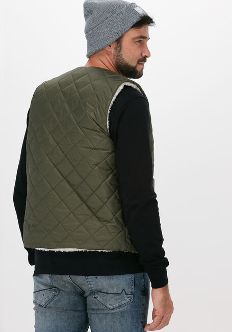 Grüne FORÉT Bodywarmer REFLECT REVERSIBLE FLEECE VEST - large