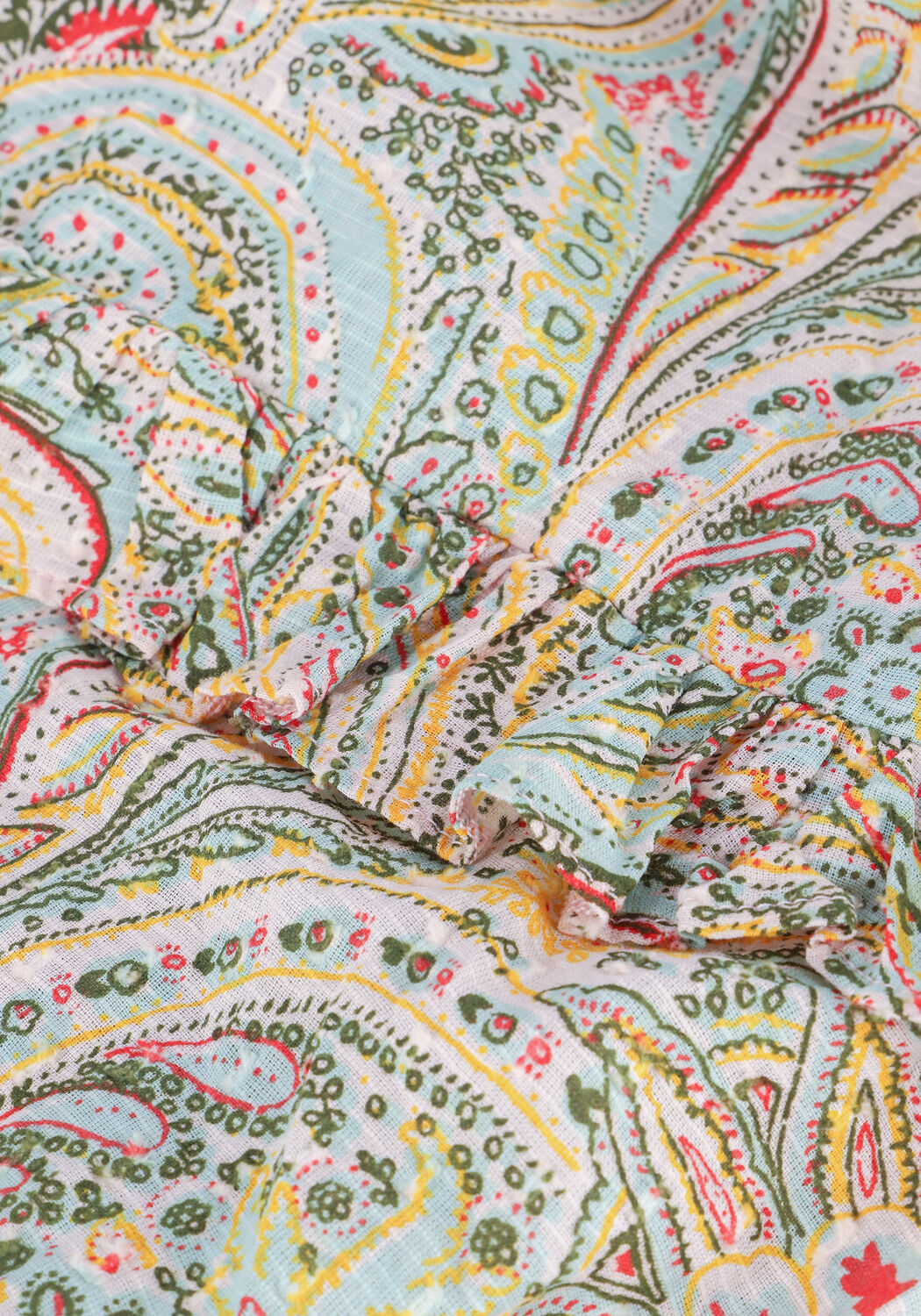 Mehrfarbige/Bunte SUMMUM Blusen TOP LONG SLEEVE SWEET PAISLEY - large