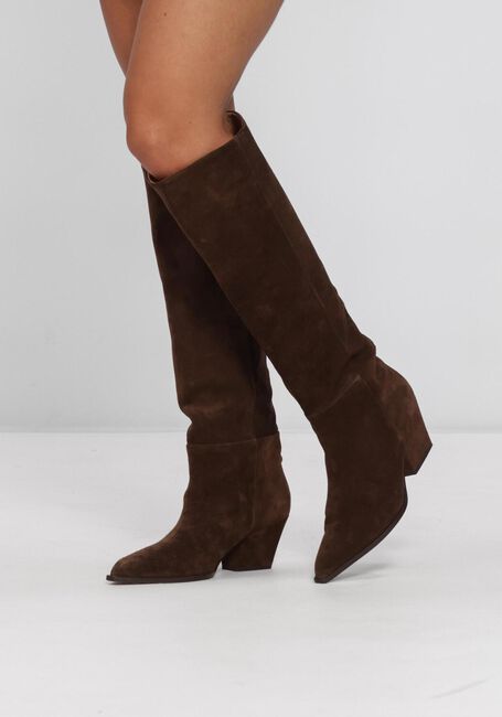 Braune TORAL Hohe Stiefel DAKOTA - large