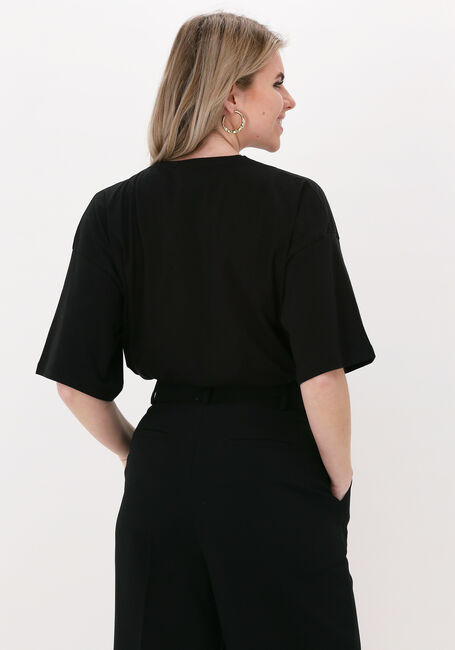Schwarze MY ESSENTIAL WARDROBE Top 13 THE LOGO TEE - large