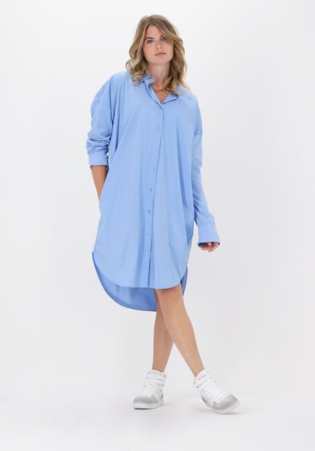 Blaue 10DAYS Minikleid SHIRT DRESS - large