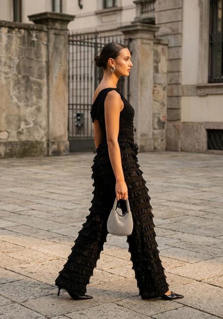 Schwarze HARPER & YVE Hosen LO-PA - large