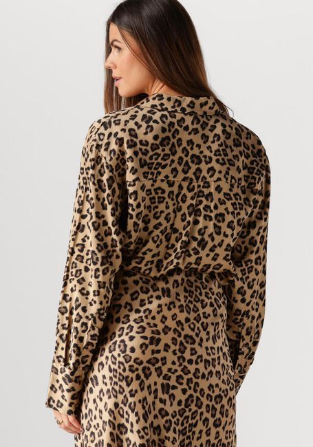 Braune MSCH COPENHAGEN Blusen MSCHCLARETTE IRIDA SHIRT AOP - large