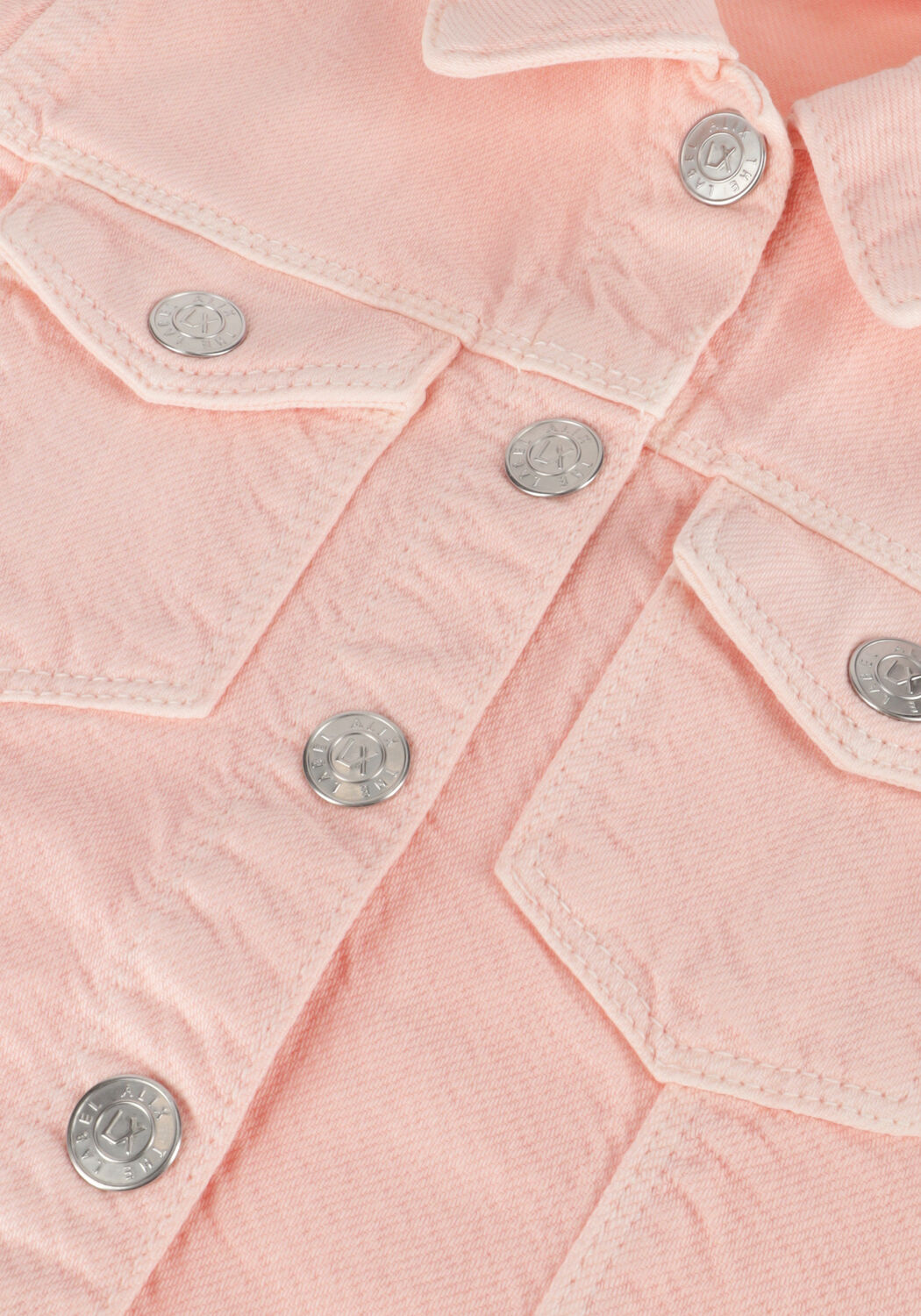 Hell-Pink ALIX MINI Minikleid LINEN LOOK DRESS - large