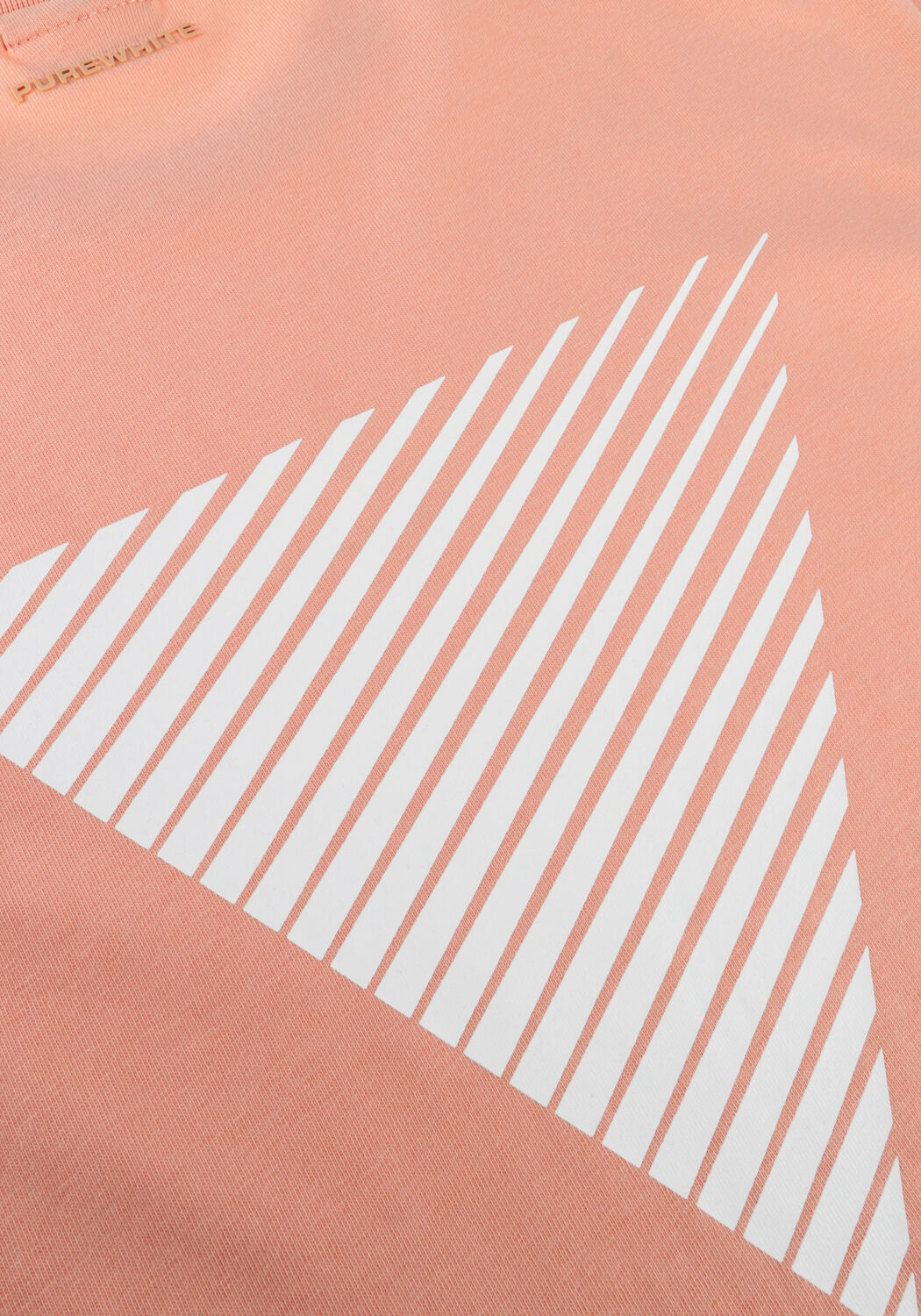 Orangene PUREWHITE T-shirt PURE LOGO TEE - large