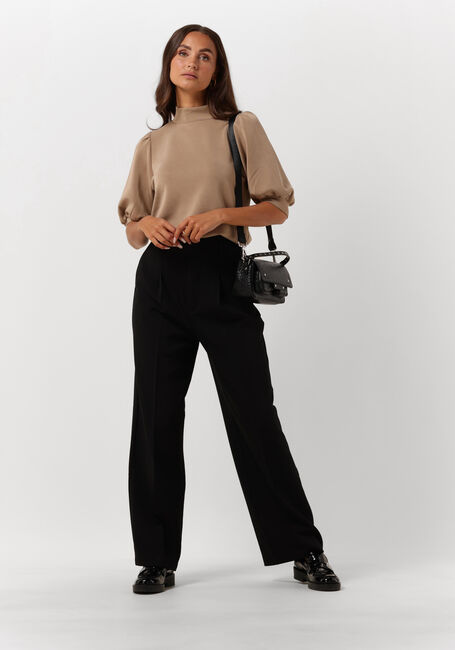 Braune MY ESSENTIAL WARDROBE Top THE PUFF BLOUSE - large