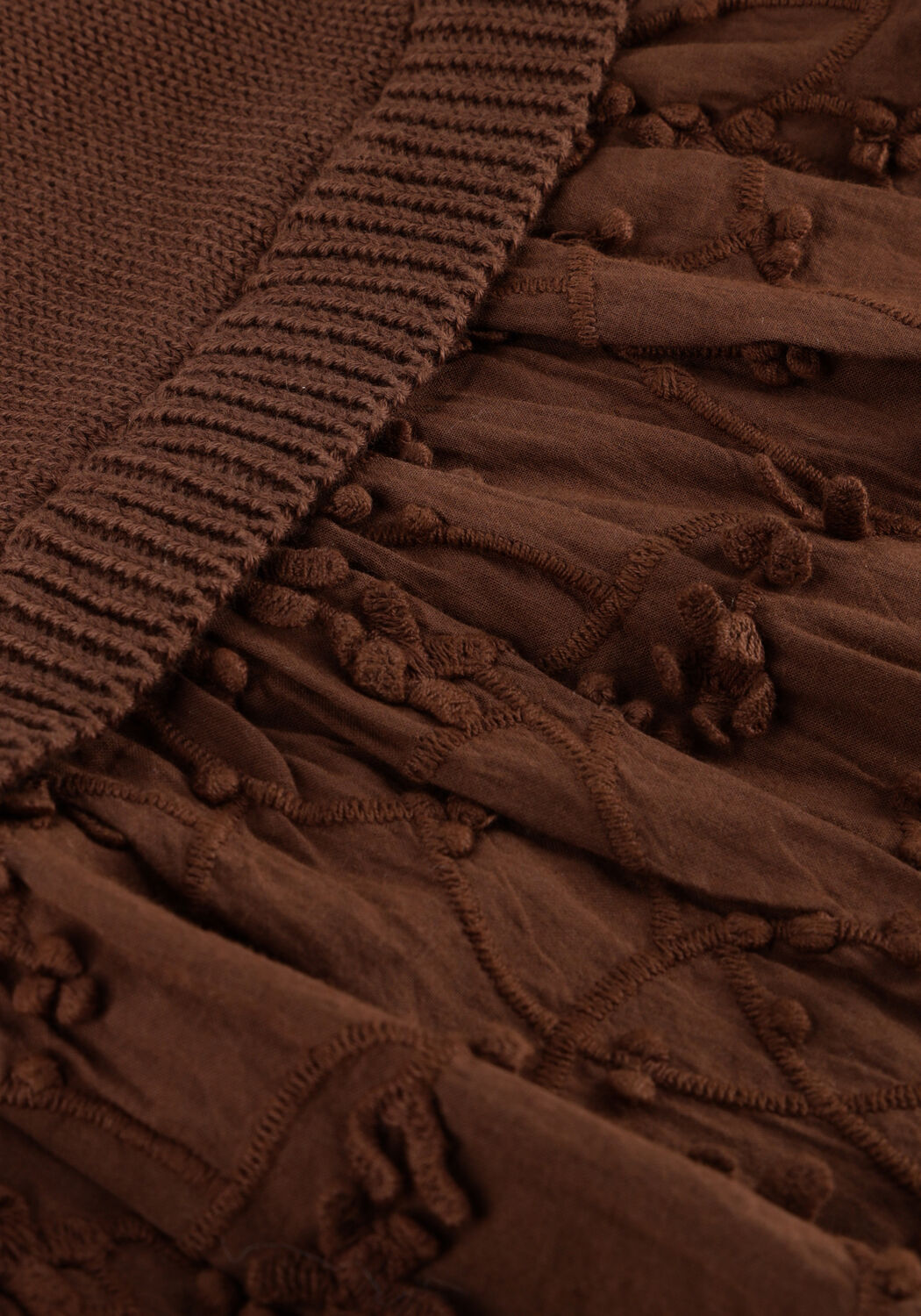 Braune TON & TON Minikleid TESS - large