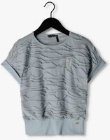 Blaue NOBELL T-shirt KEZ LOOSE FIT TSHIRT - medium