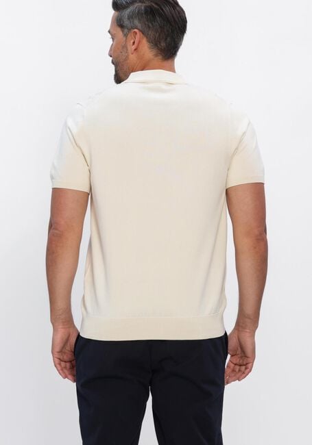 Ecru PROFUOMO Polo-Shirt POLO SS LUXURY BASIC - large