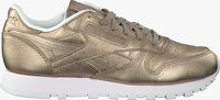 Goldfarbene REEBOK Sneaker low CL LEATHER WMN - medium