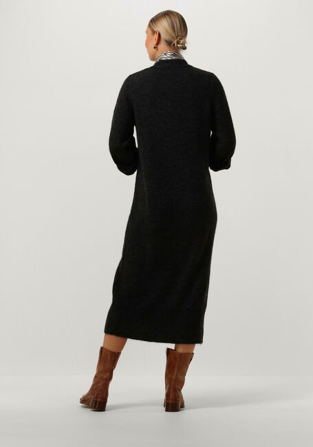 Dunkelgrau OBJECT Midikleid OBJGEROMIA L/S O-NECK KNIT - large