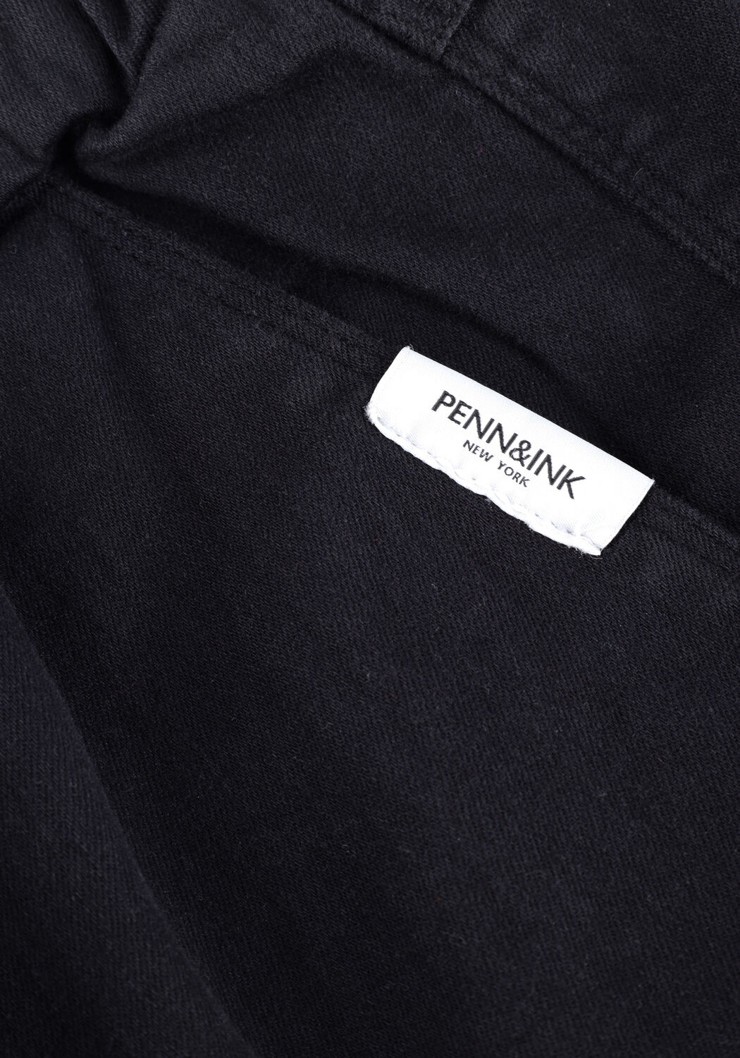 Schwarze PENN & INK Cargohosen S22W465LAB - large