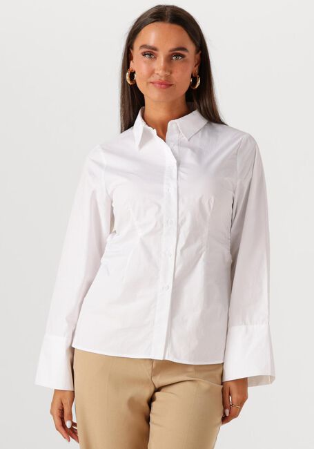 Weiße NEO NOIR Blusen CAROLI POPLIN SHIRT - large