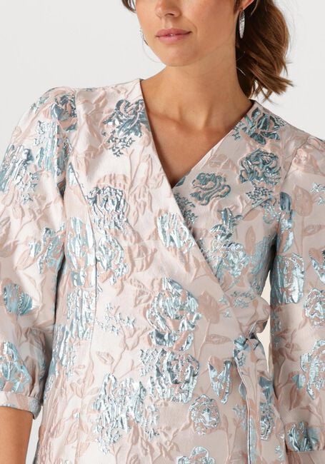 Hell-Pink SELECTED FEMME Minikleid SLFDEMMI-SIV SS WRAP DRESS - large