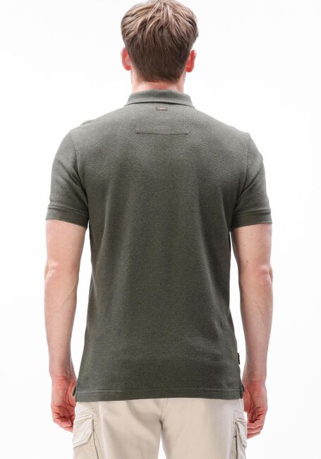 Gr&uuml;ne PME LEGEND Polo-Shirt POPCORN JERSEY - large