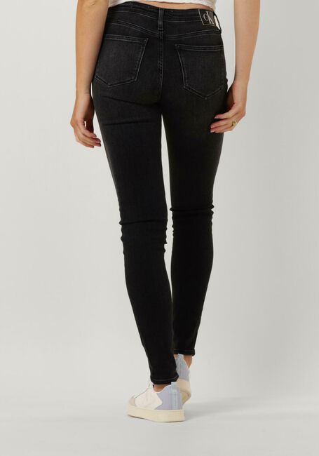 Schwarze CALVIN KLEIN Skinny jeans MID RISE SKINNY - large