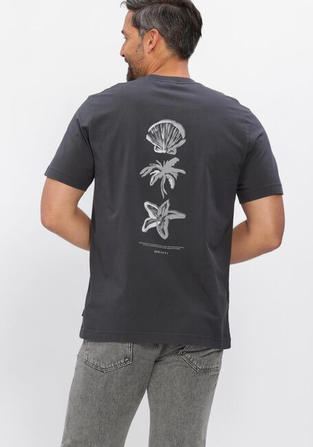 Dunkelgrau GENTI T-shirt T-SHIRT SS 1223 - large