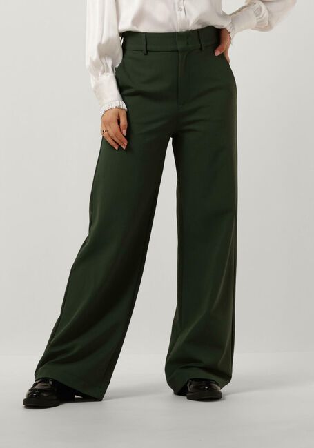 Dunkelgrün VANILIA Hose TAILORED TWILL - large