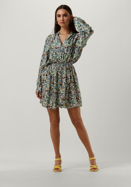 Mehrfarbige/Bunte EST'SEVEN Minikleid EST’JOURNEE DRESS BAMBU - large