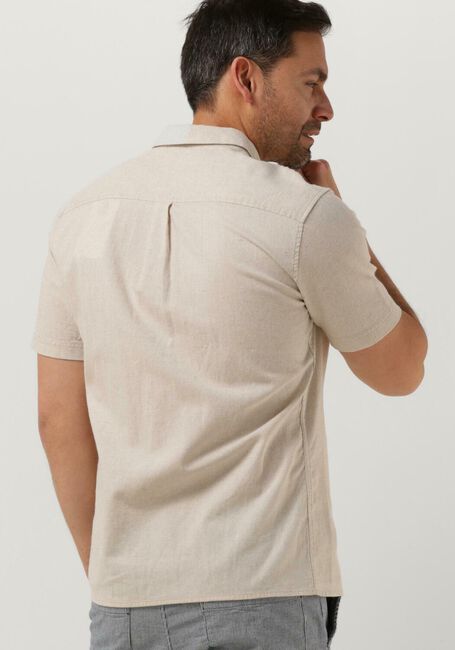 Beige ANERKJENDT Casual-Oberhemd AKLEON S/S COT/LINEN SHIRT - large