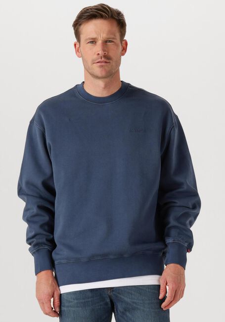 Blaue LEVI'S Pullover AUTHENTIC CREW - large