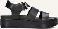 Schwarze SHABBIES Flache Sandalen MARO BOLD Schwarze SHABBIES Flache Sandalen MARO BOLD - medium