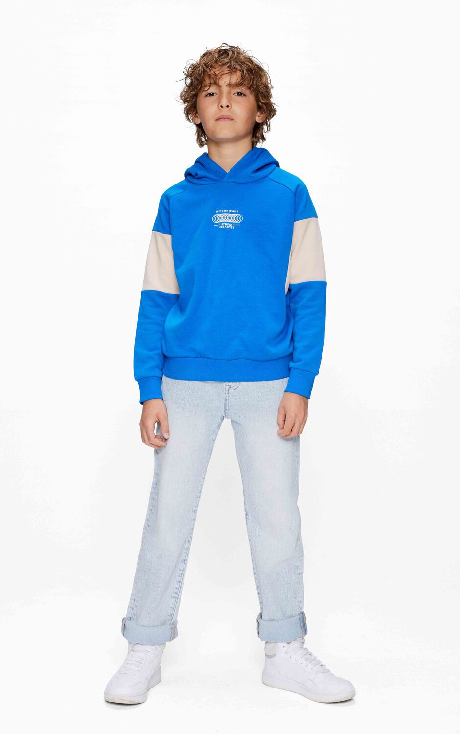 Blaue RETOUR Pullover & Cardigans ANDY - large