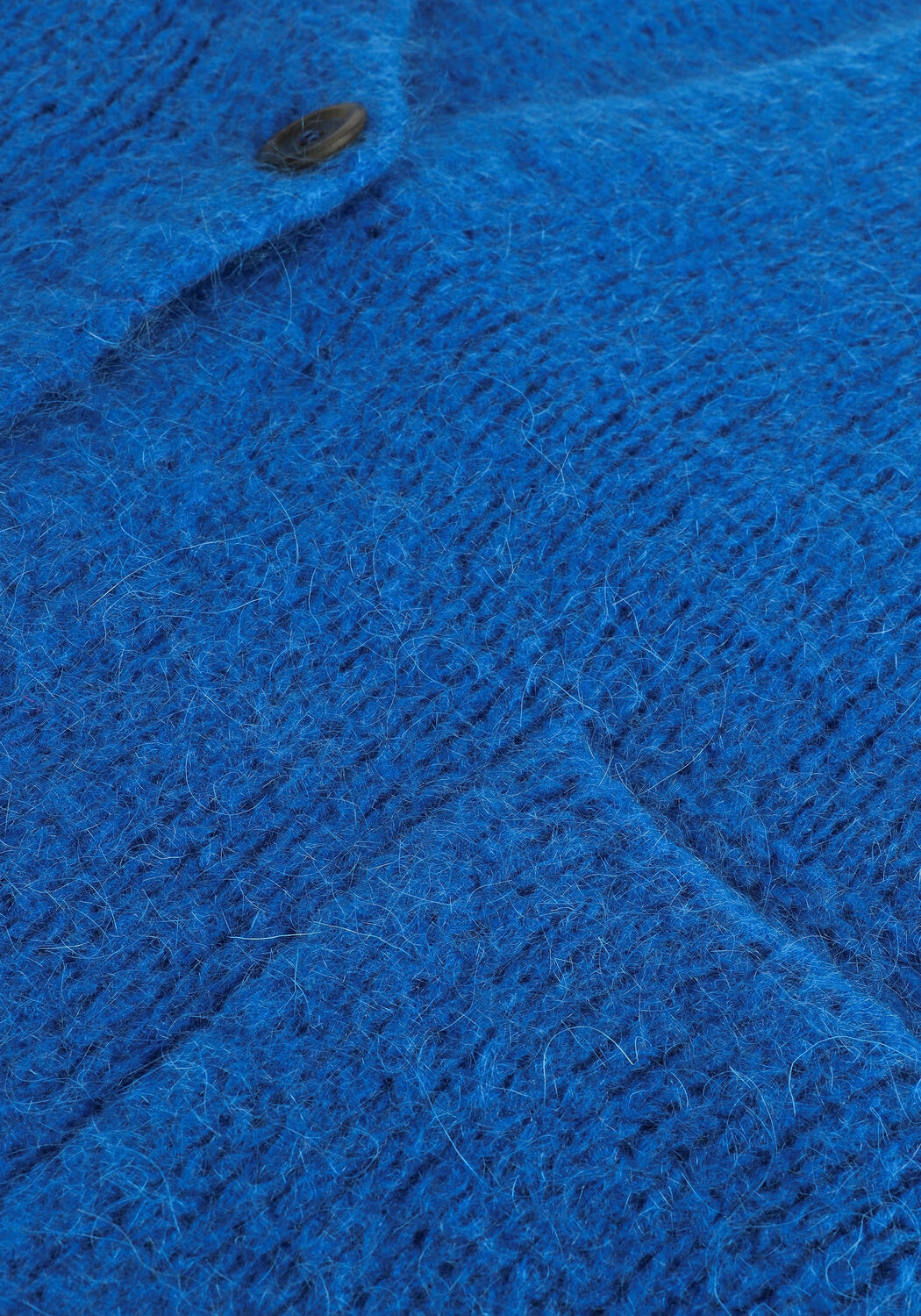 Blaue BY-BAR Strickjacke MOON CARDIGAN - large