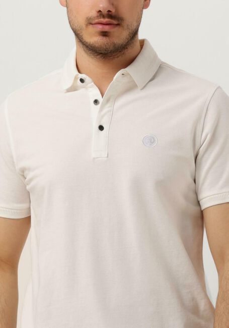 Weiße CAST IRON Polo-Shirt SHORT SLEEVE POLO ORGANIC COTTON PIQUE ESSENTIAL - large