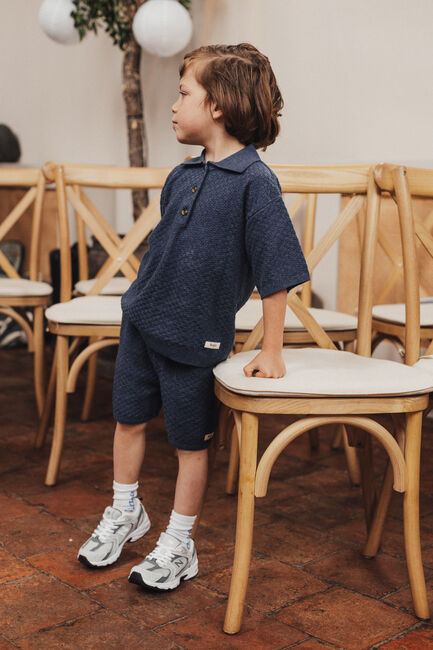 Dunkelblau BAJE STUDIO Kurze Hose MOZI - large