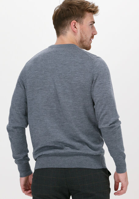 Graue CALVIN KLEIN Pullover SUPERIOR WOOL CREW NECK SWEATE - large
