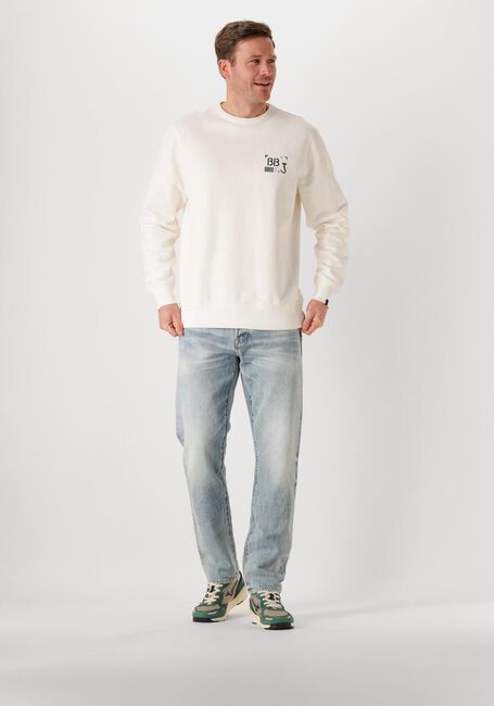 Weiße BUTCHER OF BLUE Pullover ARMY STENCIL CREW - large