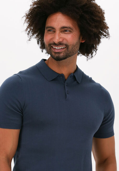 Blaue SAINT STEVE Polo-Shirt CHRIS - large