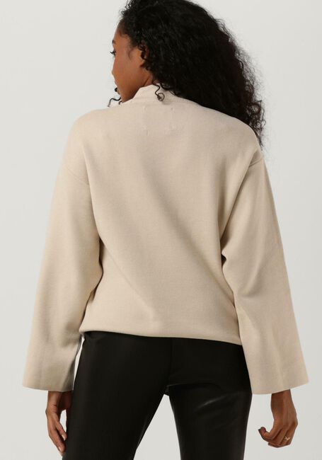 Weiße ANOTHER LABEL Pullover LUKTAR KNITTED PULL L/S - large