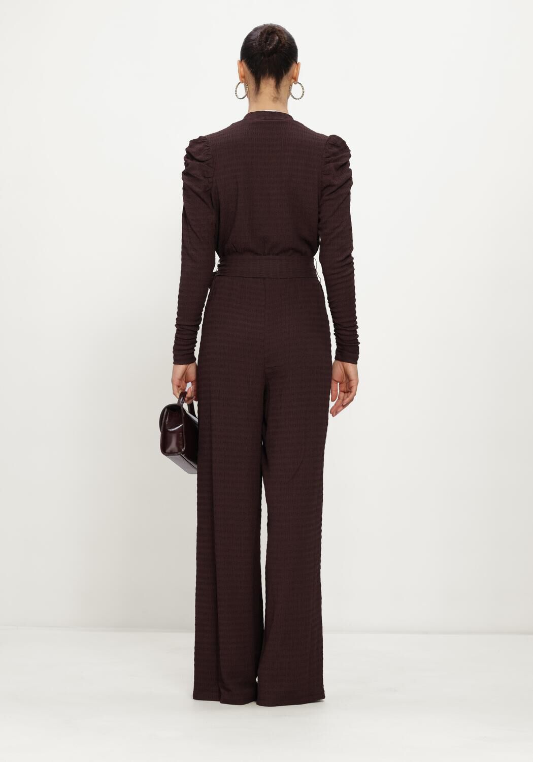 Braune FREEBIRD Jumpsuit JORIA - large