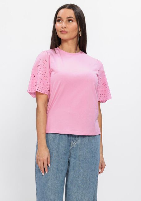 Rosane Y.A.S. T-shirt YASLEX SS TOP W. EMB SLEEVES - large