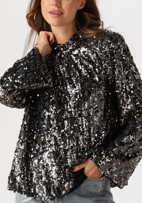 Schwarze GESTUZ Blusen SALINAGZ BLOUSE - large