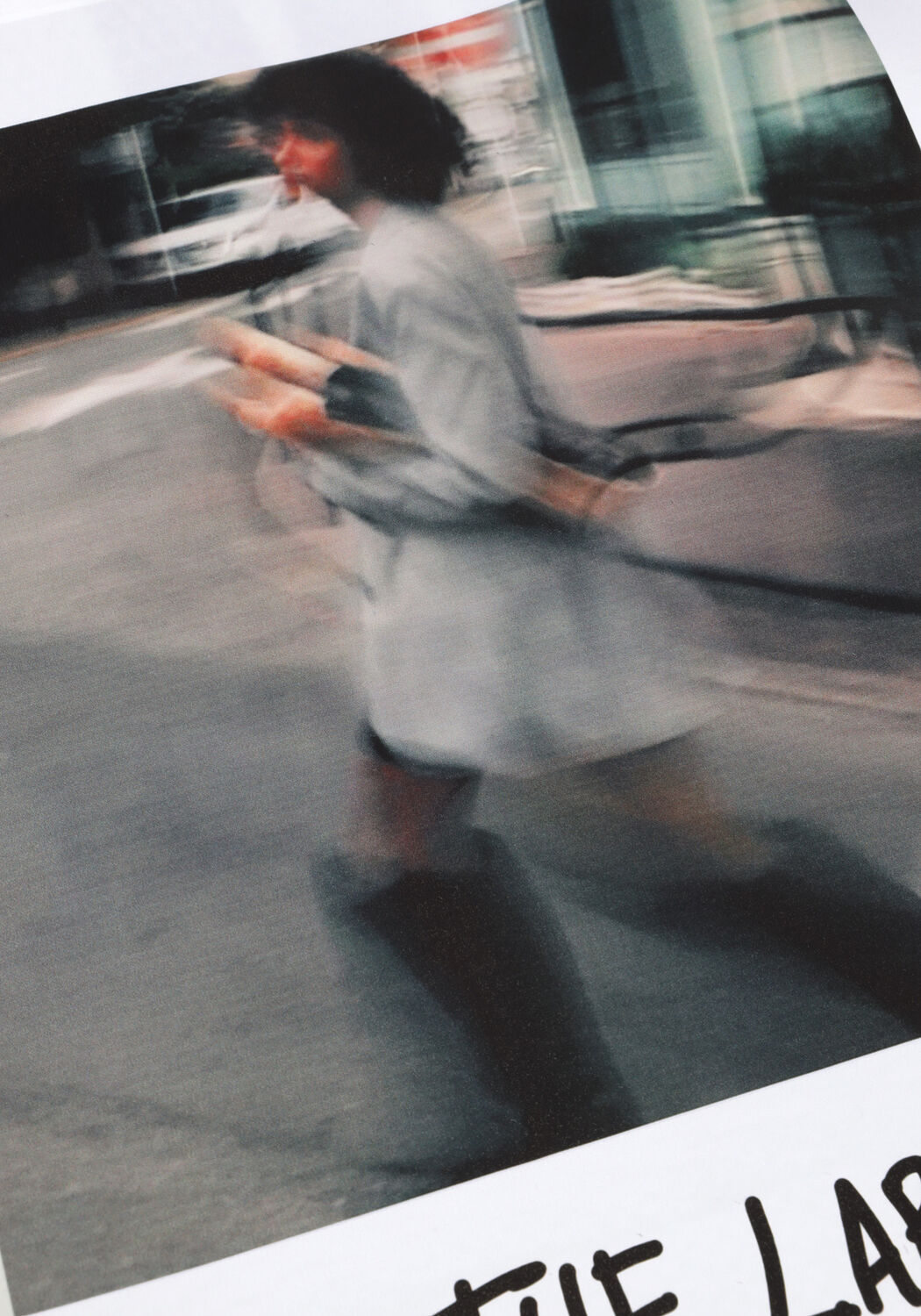 Wei&szlig;e ALIX THE LABEL T-shirt LADIES KNITTED POLAROID TSHIRT - large