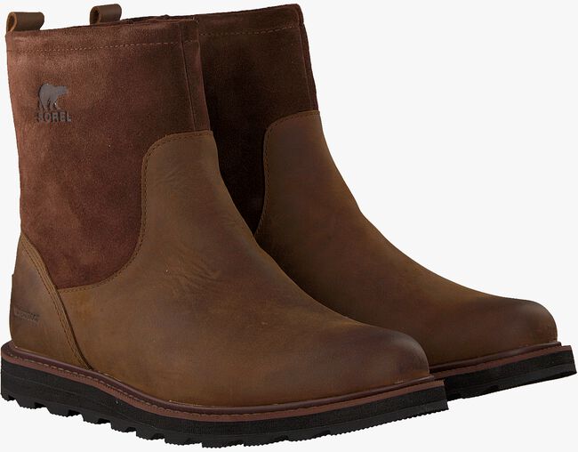 Braune SOREL Ankle Boots MADSON ZIP WP - large