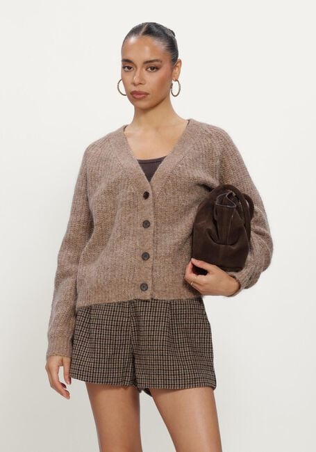 Taupe GRACE & MILA Strickjacke CARDIGAN - large
