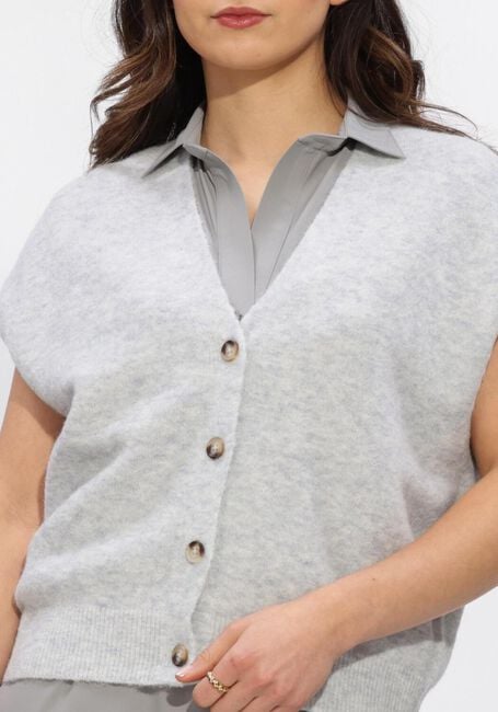 Hellblau KNIT-TED Strickjacke MARBLE - large